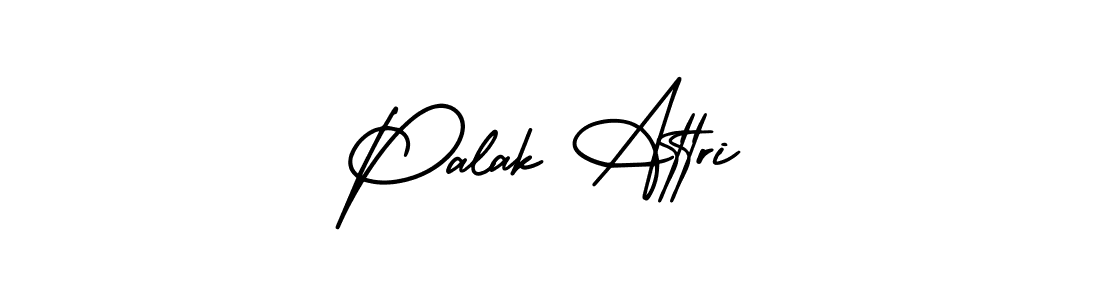How to Draw Palak Attri signature style? AmerikaSignatureDemo-Regular is a latest design signature styles for name Palak Attri. Palak Attri signature style 3 images and pictures png