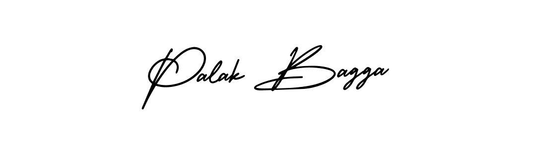 Palak Bagga stylish signature style. Best Handwritten Sign (AmerikaSignatureDemo-Regular) for my name. Handwritten Signature Collection Ideas for my name Palak Bagga. Palak Bagga signature style 3 images and pictures png