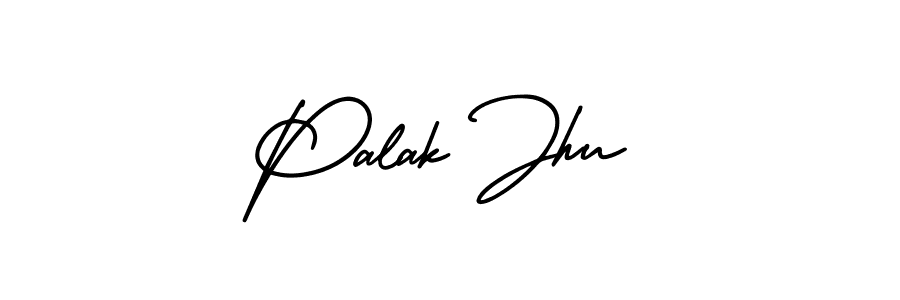 Also we have Palak Jhu name is the best signature style. Create professional handwritten signature collection using AmerikaSignatureDemo-Regular autograph style. Palak Jhu signature style 3 images and pictures png