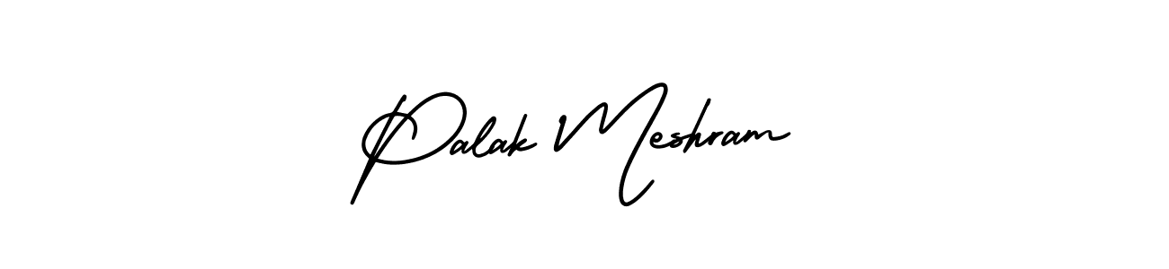 Design your own signature with our free online signature maker. With this signature software, you can create a handwritten (AmerikaSignatureDemo-Regular) signature for name Palak Meshram. Palak Meshram signature style 3 images and pictures png