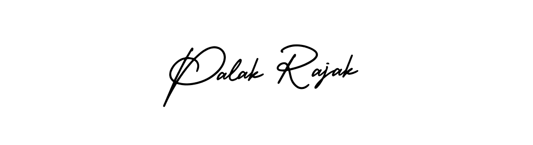 Use a signature maker to create a handwritten signature online. With this signature software, you can design (AmerikaSignatureDemo-Regular) your own signature for name Palak Rajak. Palak Rajak signature style 3 images and pictures png