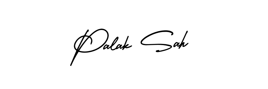 Also we have Palak Sah name is the best signature style. Create professional handwritten signature collection using AmerikaSignatureDemo-Regular autograph style. Palak Sah signature style 3 images and pictures png