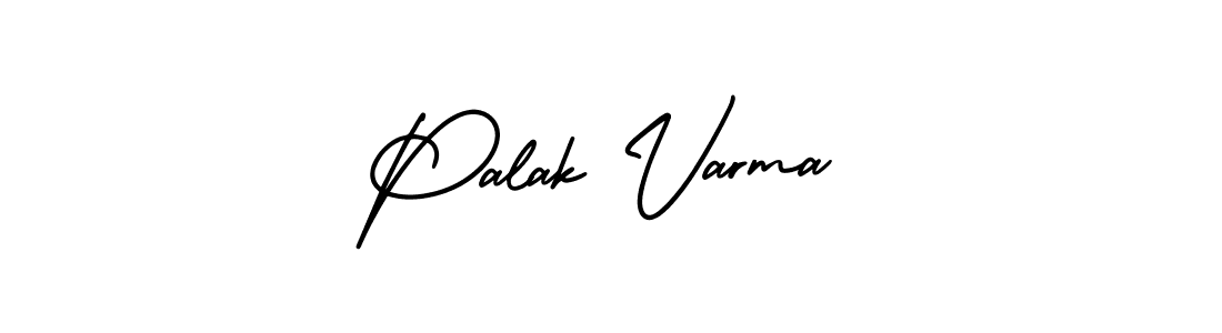 Palak Varma stylish signature style. Best Handwritten Sign (AmerikaSignatureDemo-Regular) for my name. Handwritten Signature Collection Ideas for my name Palak Varma. Palak Varma signature style 3 images and pictures png