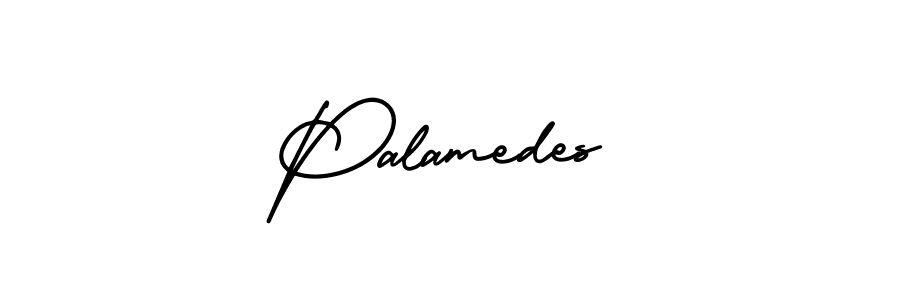 Make a beautiful signature design for name Palamedes. With this signature (AmerikaSignatureDemo-Regular) style, you can create a handwritten signature for free. Palamedes signature style 3 images and pictures png