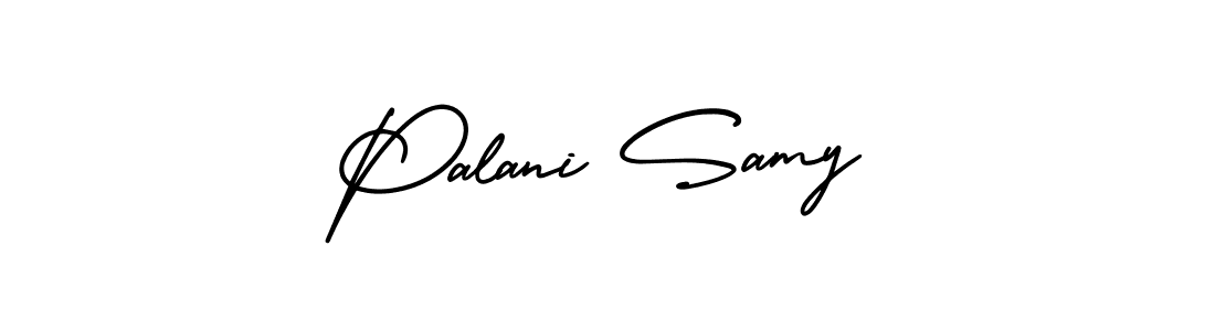 How to make Palani Samy signature? AmerikaSignatureDemo-Regular is a professional autograph style. Create handwritten signature for Palani Samy name. Palani Samy signature style 3 images and pictures png