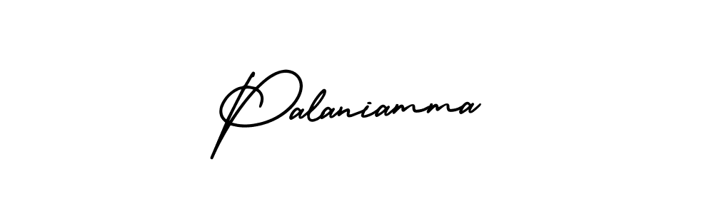 How to Draw Palaniamma signature style? AmerikaSignatureDemo-Regular is a latest design signature styles for name Palaniamma. Palaniamma signature style 3 images and pictures png