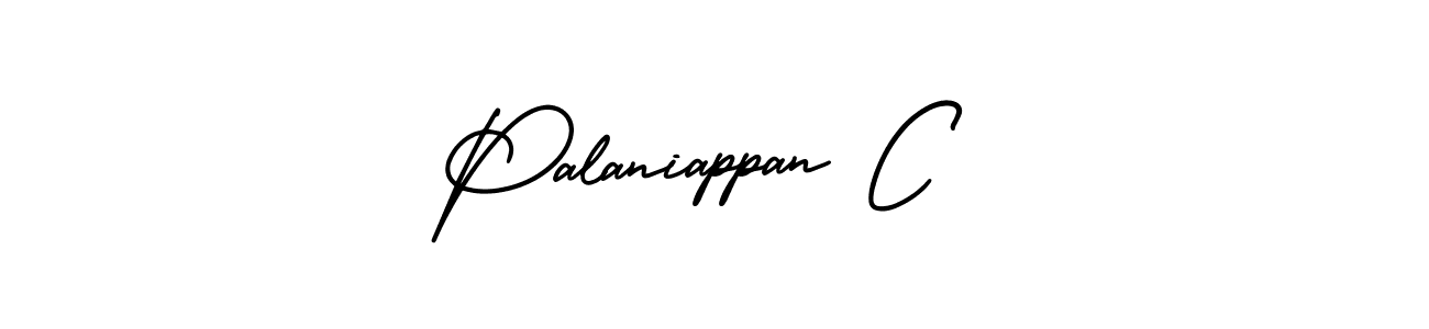 if you are searching for the best signature style for your name Palaniappan C. so please give up your signature search. here we have designed multiple signature styles  using AmerikaSignatureDemo-Regular. Palaniappan C signature style 3 images and pictures png