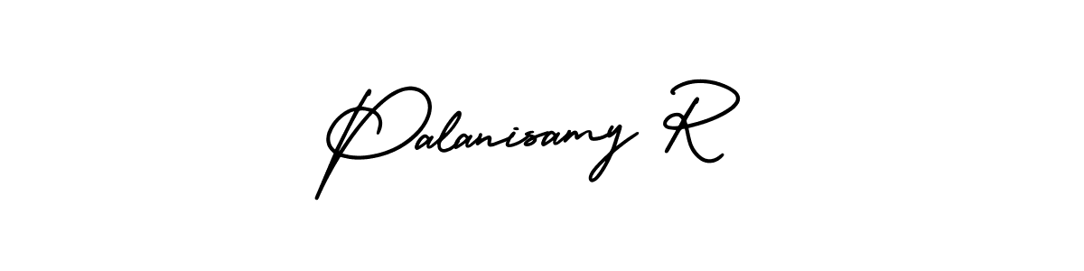 It looks lik you need a new signature style for name Palanisamy R. Design unique handwritten (AmerikaSignatureDemo-Regular) signature with our free signature maker in just a few clicks. Palanisamy R signature style 3 images and pictures png