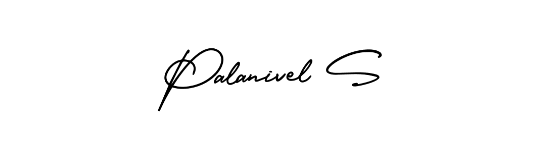 It looks lik you need a new signature style for name Palanivel S. Design unique handwritten (AmerikaSignatureDemo-Regular) signature with our free signature maker in just a few clicks. Palanivel S signature style 3 images and pictures png