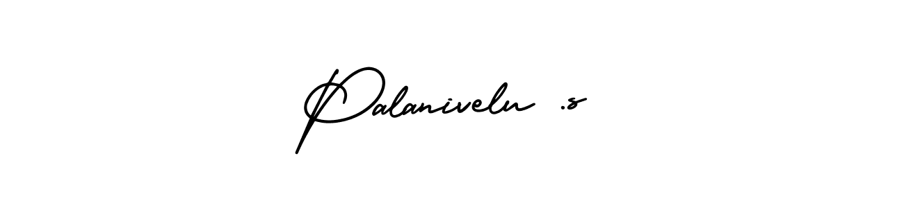 Create a beautiful signature design for name Palanivelu .s. With this signature (AmerikaSignatureDemo-Regular) fonts, you can make a handwritten signature for free. Palanivelu .s signature style 3 images and pictures png