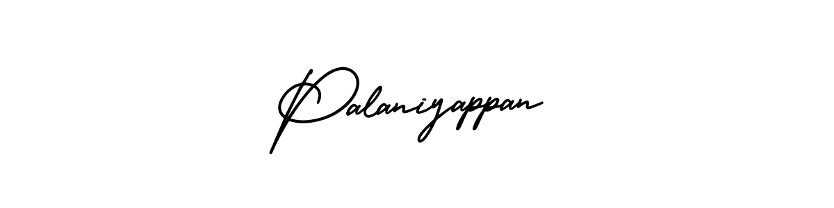 Use a signature maker to create a handwritten signature online. With this signature software, you can design (AmerikaSignatureDemo-Regular) your own signature for name Palaniyappan. Palaniyappan signature style 3 images and pictures png