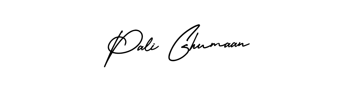 Use a signature maker to create a handwritten signature online. With this signature software, you can design (AmerikaSignatureDemo-Regular) your own signature for name Pali Ghumaan. Pali Ghumaan signature style 3 images and pictures png