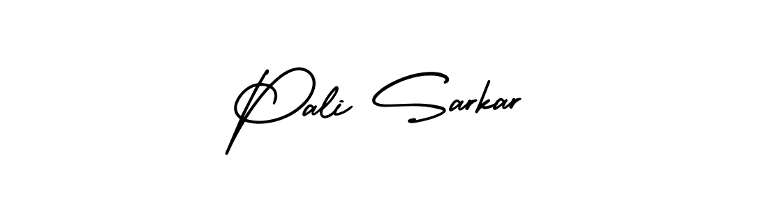 Make a beautiful signature design for name Pali Sarkar. With this signature (AmerikaSignatureDemo-Regular) style, you can create a handwritten signature for free. Pali Sarkar signature style 3 images and pictures png