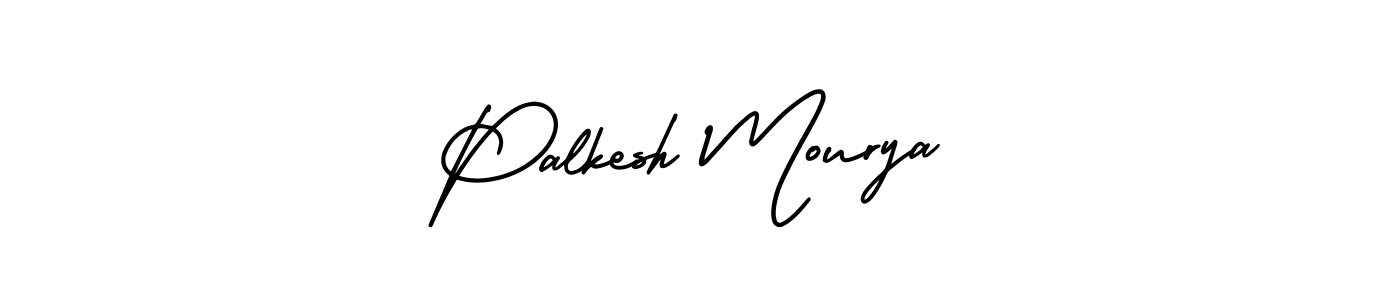 This is the best signature style for the Palkesh Mourya name. Also you like these signature font (AmerikaSignatureDemo-Regular). Mix name signature. Palkesh Mourya signature style 3 images and pictures png