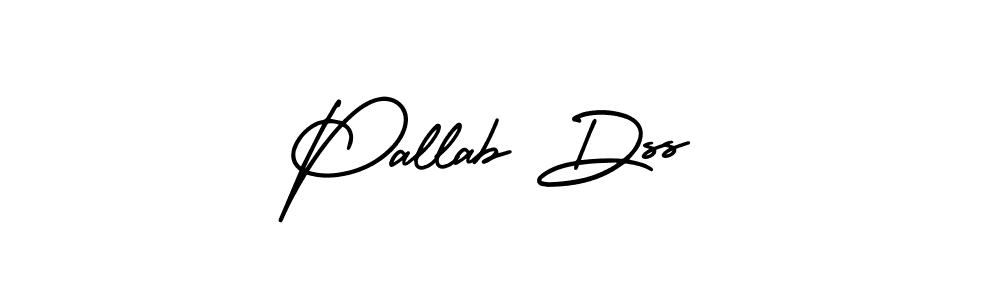 The best way (AmerikaSignatureDemo-Regular) to make a short signature is to pick only two or three words in your name. The name Pallab Dss include a total of six letters. For converting this name. Pallab Dss signature style 3 images and pictures png