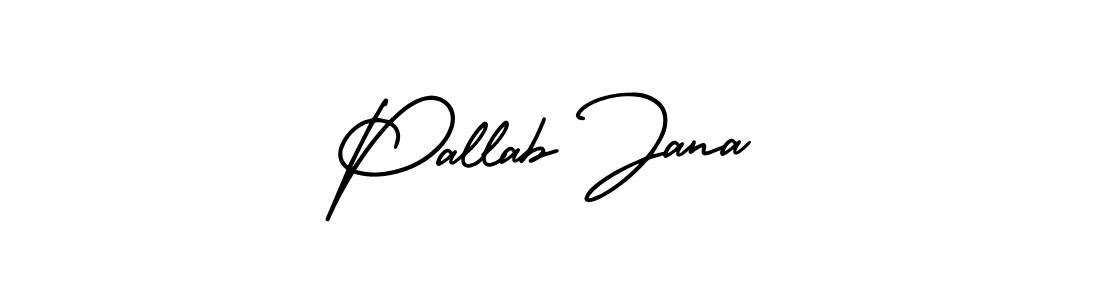 Make a beautiful signature design for name Pallab Jana. Use this online signature maker to create a handwritten signature for free. Pallab Jana signature style 3 images and pictures png
