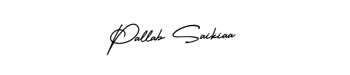 This is the best signature style for the Pallab Saikiaa name. Also you like these signature font (AmerikaSignatureDemo-Regular). Mix name signature. Pallab Saikiaa signature style 3 images and pictures png