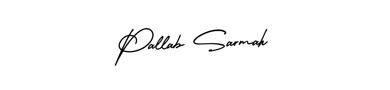 It looks lik you need a new signature style for name Pallab Sarmah. Design unique handwritten (AmerikaSignatureDemo-Regular) signature with our free signature maker in just a few clicks. Pallab Sarmah signature style 3 images and pictures png
