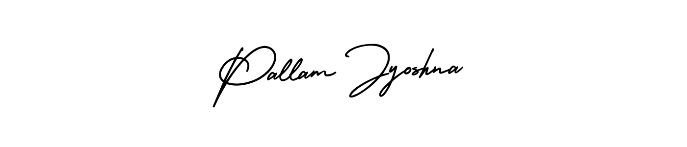 Also You can easily find your signature by using the search form. We will create Pallam Jyoshna name handwritten signature images for you free of cost using AmerikaSignatureDemo-Regular sign style. Pallam Jyoshna signature style 3 images and pictures png