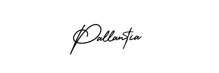How to make Pallantia signature? AmerikaSignatureDemo-Regular is a professional autograph style. Create handwritten signature for Pallantia name. Pallantia signature style 3 images and pictures png