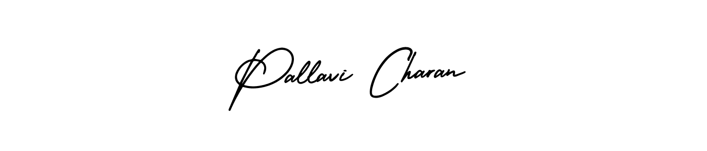 Create a beautiful signature design for name Pallavi Charan. With this signature (AmerikaSignatureDemo-Regular) fonts, you can make a handwritten signature for free. Pallavi Charan signature style 3 images and pictures png