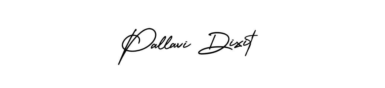 Make a beautiful signature design for name Pallavi Dixit. With this signature (AmerikaSignatureDemo-Regular) style, you can create a handwritten signature for free. Pallavi Dixit signature style 3 images and pictures png