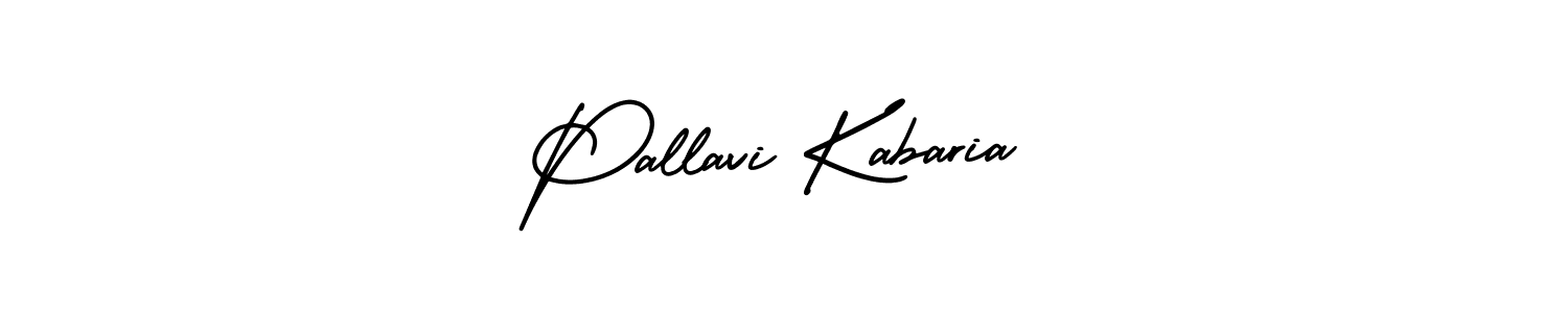 Pallavi Kabaria stylish signature style. Best Handwritten Sign (AmerikaSignatureDemo-Regular) for my name. Handwritten Signature Collection Ideas for my name Pallavi Kabaria. Pallavi Kabaria signature style 3 images and pictures png