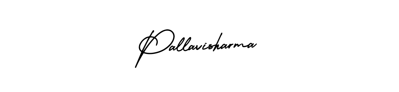 You should practise on your own different ways (AmerikaSignatureDemo-Regular) to write your name (Pallavisharma) in signature. don't let someone else do it for you. Pallavisharma signature style 3 images and pictures png