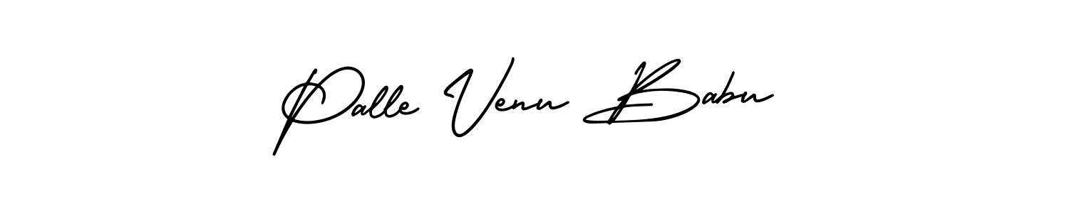 How to make Palle Venu Babu signature? AmerikaSignatureDemo-Regular is a professional autograph style. Create handwritten signature for Palle Venu Babu name. Palle Venu Babu signature style 3 images and pictures png