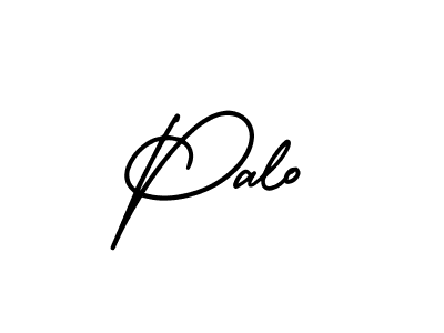How to make Palo name signature. Use AmerikaSignatureDemo-Regular style for creating short signs online. This is the latest handwritten sign. Palo signature style 3 images and pictures png
