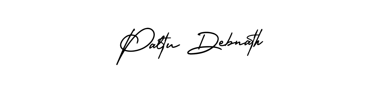 Design your own signature with our free online signature maker. With this signature software, you can create a handwritten (AmerikaSignatureDemo-Regular) signature for name Paltu Debnath. Paltu Debnath signature style 3 images and pictures png