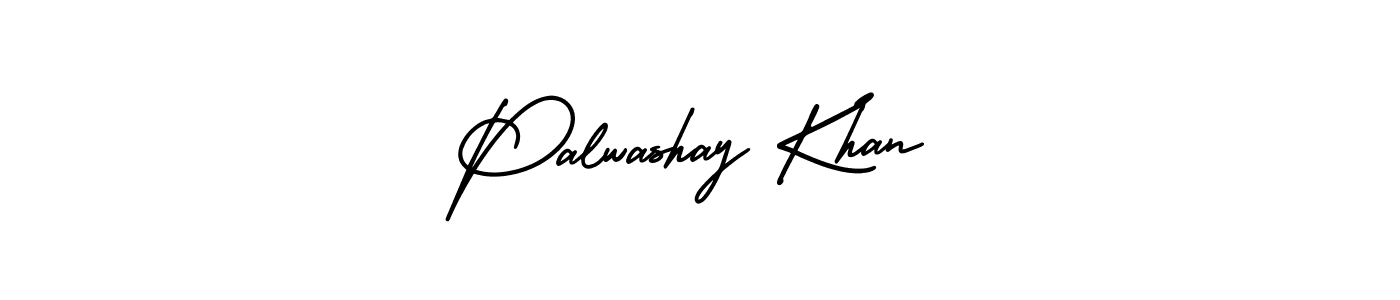 AmerikaSignatureDemo-Regular is a professional signature style that is perfect for those who want to add a touch of class to their signature. It is also a great choice for those who want to make their signature more unique. Get Palwashay Khan name to fancy signature for free. Palwashay Khan signature style 3 images and pictures png