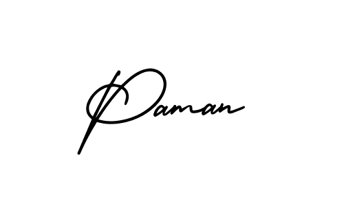 How to Draw Paman signature style? AmerikaSignatureDemo-Regular is a latest design signature styles for name Paman. Paman signature style 3 images and pictures png