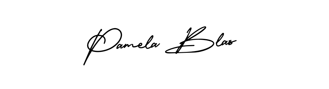 How to Draw Pamela Blas signature style? AmerikaSignatureDemo-Regular is a latest design signature styles for name Pamela Blas. Pamela Blas signature style 3 images and pictures png