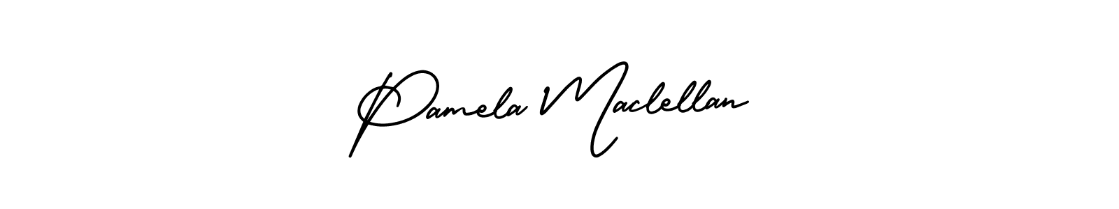 Make a beautiful signature design for name Pamela Maclellan. Use this online signature maker to create a handwritten signature for free. Pamela Maclellan signature style 3 images and pictures png