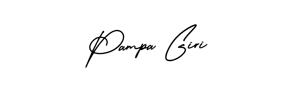 Check out images of Autograph of Pampa Giri name. Actor Pampa Giri Signature Style. AmerikaSignatureDemo-Regular is a professional sign style online. Pampa Giri signature style 3 images and pictures png