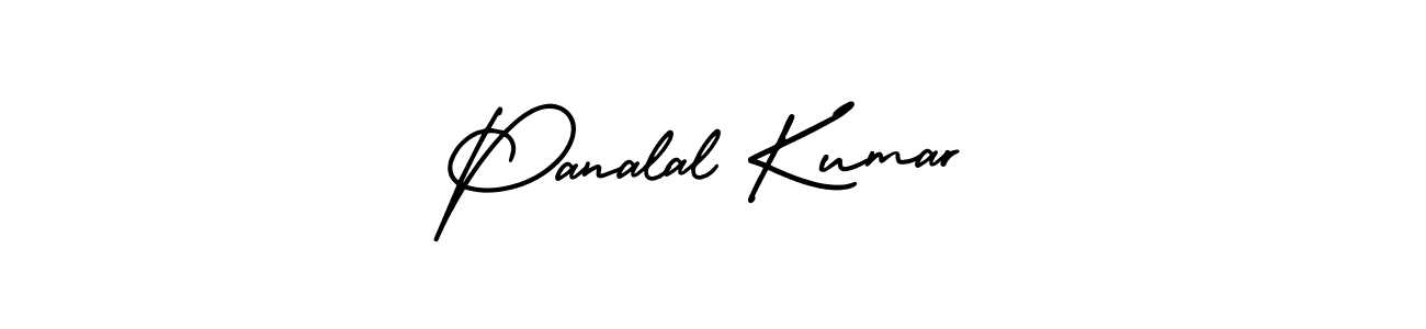 Design your own signature with our free online signature maker. With this signature software, you can create a handwritten (AmerikaSignatureDemo-Regular) signature for name Panalal Kumar. Panalal Kumar signature style 3 images and pictures png