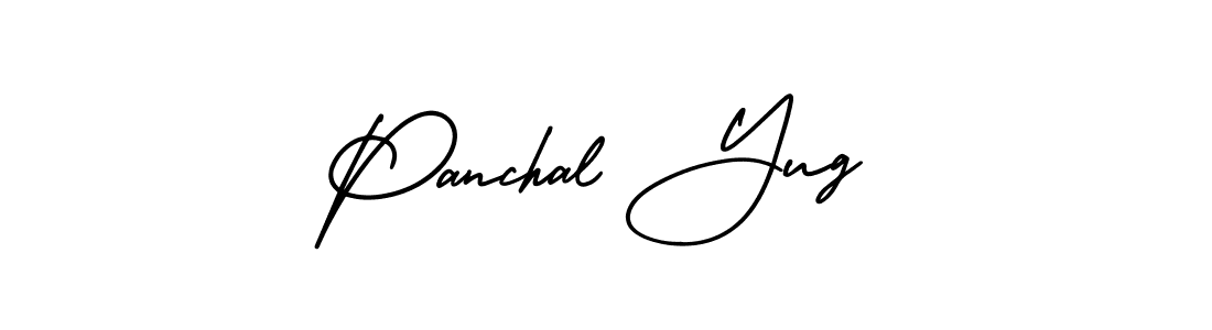 See photos of Panchal Yug official signature by Spectra . Check more albums & portfolios. Read reviews & check more about AmerikaSignatureDemo-Regular font. Panchal Yug signature style 3 images and pictures png