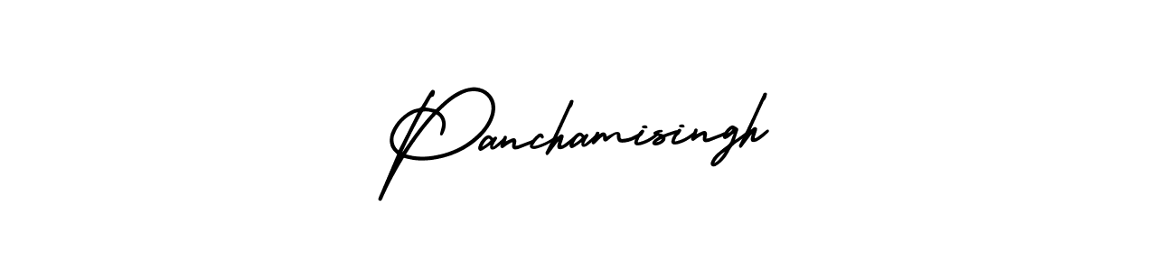 Design your own signature with our free online signature maker. With this signature software, you can create a handwritten (AmerikaSignatureDemo-Regular) signature for name Panchamisingh. Panchamisingh signature style 3 images and pictures png