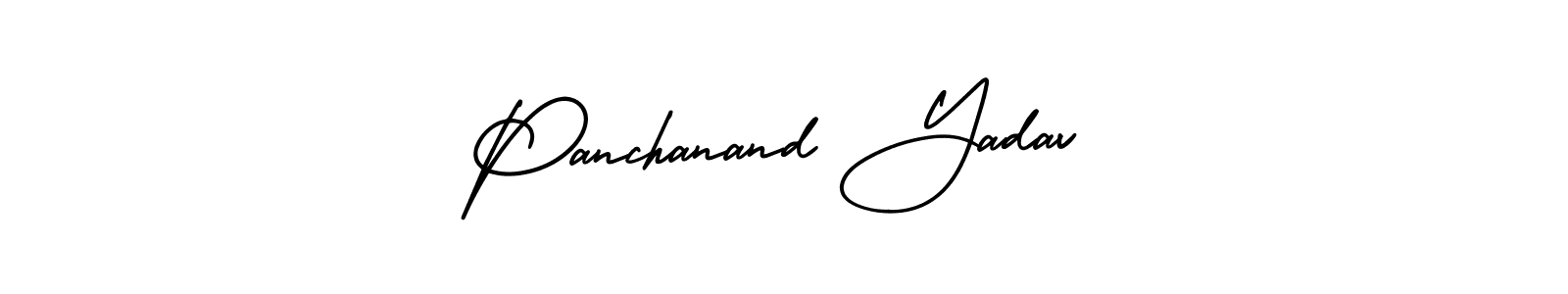 if you are searching for the best signature style for your name Panchanand Yadav. so please give up your signature search. here we have designed multiple signature styles  using AmerikaSignatureDemo-Regular. Panchanand Yadav signature style 3 images and pictures png