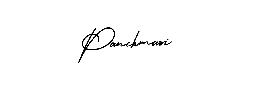 The best way (AmerikaSignatureDemo-Regular) to make a short signature is to pick only two or three words in your name. The name Panchmasi include a total of six letters. For converting this name. Panchmasi signature style 3 images and pictures png