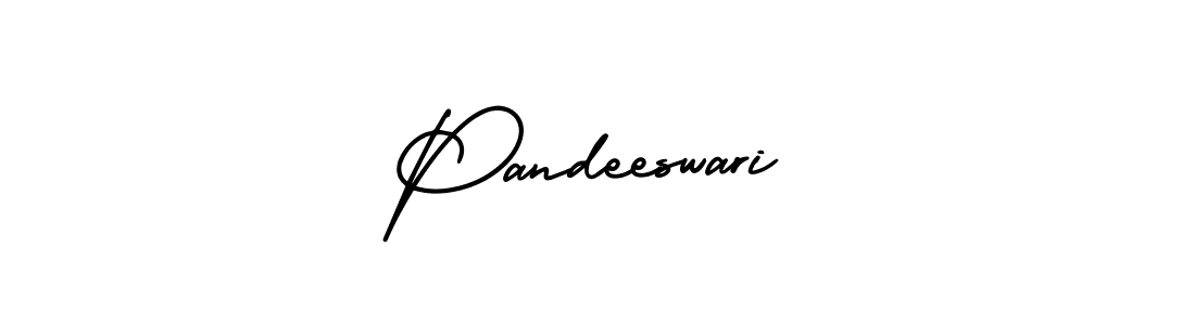 It looks lik you need a new signature style for name Pandeeswari. Design unique handwritten (AmerikaSignatureDemo-Regular) signature with our free signature maker in just a few clicks. Pandeeswari signature style 3 images and pictures png