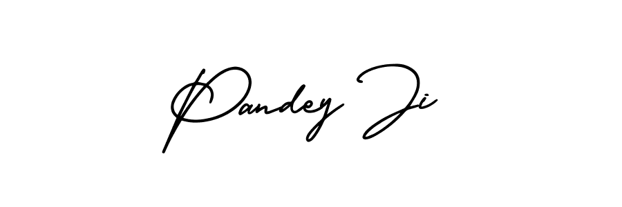 Create a beautiful signature design for name Pandey Ji. With this signature (AmerikaSignatureDemo-Regular) fonts, you can make a handwritten signature for free. Pandey Ji signature style 3 images and pictures png