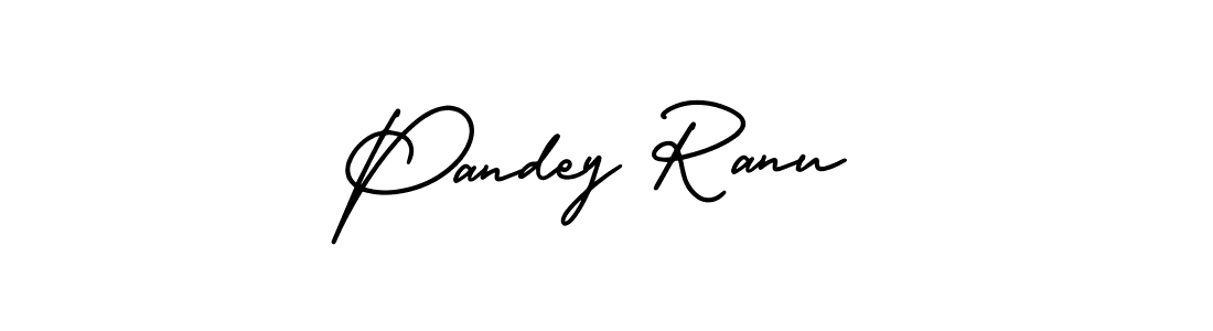 Make a beautiful signature design for name Pandey Ranu. Use this online signature maker to create a handwritten signature for free. Pandey Ranu signature style 3 images and pictures png