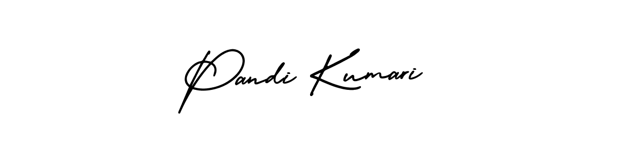 It looks lik you need a new signature style for name Pandi Kumari. Design unique handwritten (AmerikaSignatureDemo-Regular) signature with our free signature maker in just a few clicks. Pandi Kumari signature style 3 images and pictures png