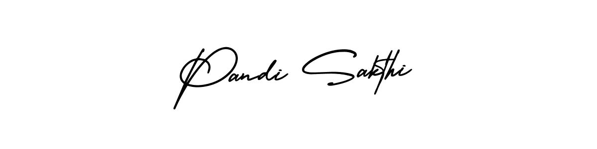 Create a beautiful signature design for name Pandi Sakthi. With this signature (AmerikaSignatureDemo-Regular) fonts, you can make a handwritten signature for free. Pandi Sakthi signature style 3 images and pictures png