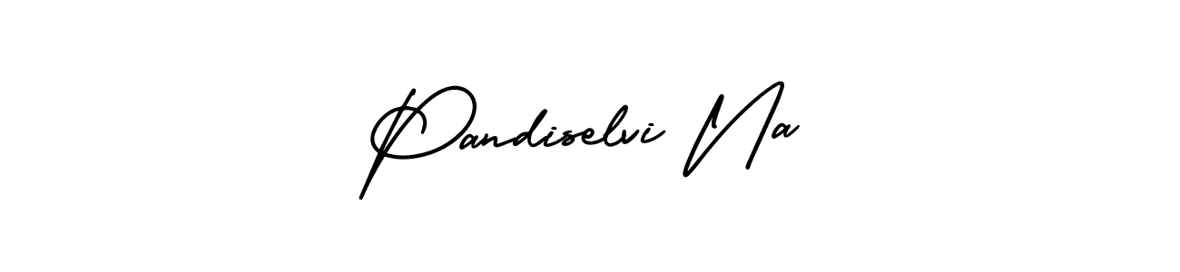 if you are searching for the best signature style for your name Pandiselvi Na. so please give up your signature search. here we have designed multiple signature styles  using AmerikaSignatureDemo-Regular. Pandiselvi Na signature style 3 images and pictures png