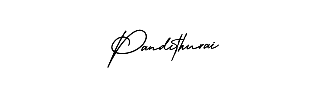 Design your own signature with our free online signature maker. With this signature software, you can create a handwritten (AmerikaSignatureDemo-Regular) signature for name Pandithurai. Pandithurai signature style 3 images and pictures png