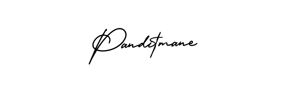 AmerikaSignatureDemo-Regular is a professional signature style that is perfect for those who want to add a touch of class to their signature. It is also a great choice for those who want to make their signature more unique. Get Panditmane name to fancy signature for free. Panditmane signature style 3 images and pictures png