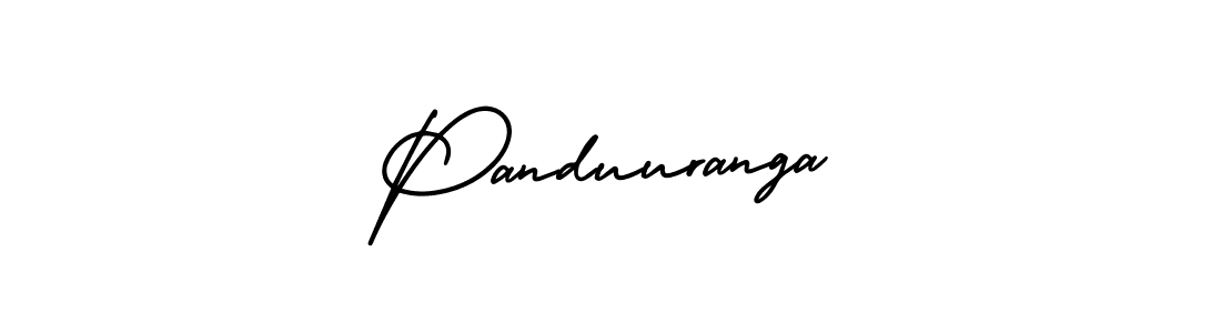 Also we have Panduuranga name is the best signature style. Create professional handwritten signature collection using AmerikaSignatureDemo-Regular autograph style. Panduuranga signature style 3 images and pictures png